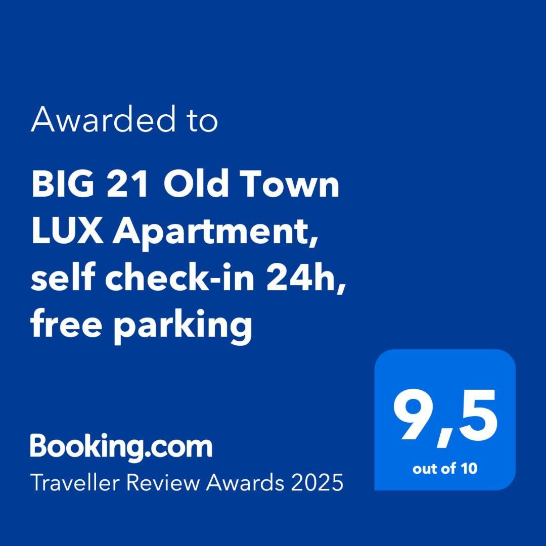 Apartamento Big 21 Old Town Lux Apartment, Self Check-in 24h, Free Parking Poznań