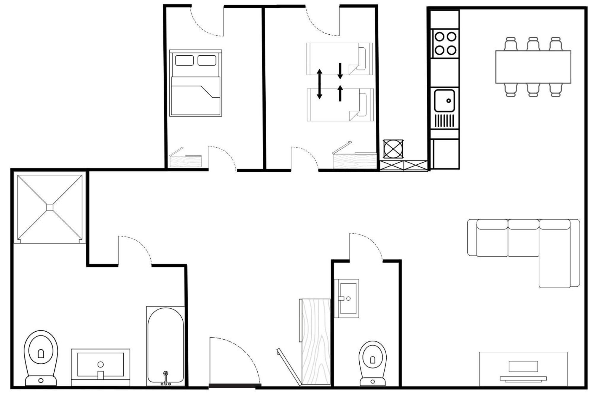 Big 21 Old Town Lux Apartment, Self Check-in 24h, Free Parking Apartament *